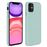 Capa Avizar para iPhone 11 Silicone Semirrígida Mate Verde_0
