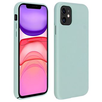 Capa Avizar para iPhone 11 Silicone Semirrígida Mate Verde