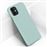 Capa Avizar para iPhone 11 Silicone Semirrígida Mate Verde_1
