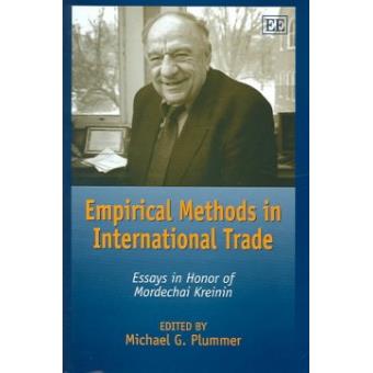 Empirical Methods In International Trade - 1