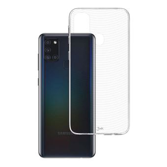 Capa 3MK Compatível com Samsung Galaxy A21s s | Absorve o Impacto - Transparente - 1