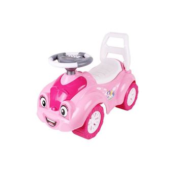 Carro Andador Infantil LEAN com Buzina Rosa - 1