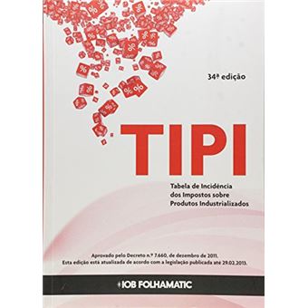 T I P I. Tabela de Incidência do Imposto Sobre Produtos Industrializados - 1