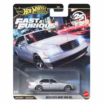 Hot Wheels Premium Fast & Furious Mercedes-Benz 500 Sel Mattel - 1