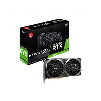 Placa de Vídeo MSI VENTUS GeForce RTX 3050 2X 8G OC | Preto - 1