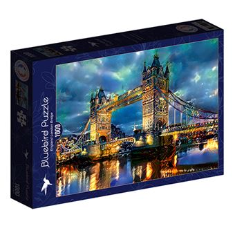 Puzzle BLUEBIRD F-90293 Tower Bridge, England London Bridge | 1000 Peças - 1