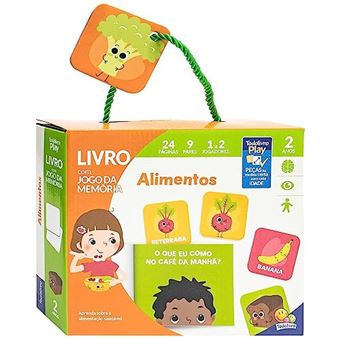 Todolivro Play - Jogo Da Memória - Alimentos - 1