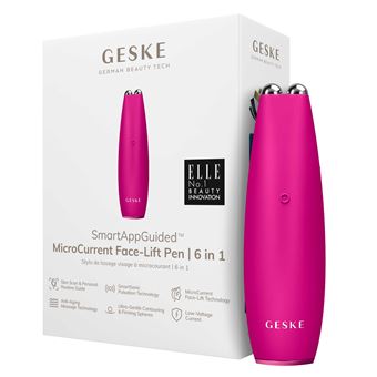 Escova e Lifter Facial Térmico Sónico 6 em 1 Geske | Magenta - 1