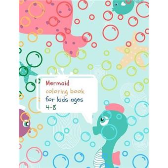 Mermaid Coloring Book For Kids - 1