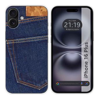 Capa de silicone TUMUNDOSMARTPHONE para iPhone 16 Plus (6.7) | Design cowboy - 1