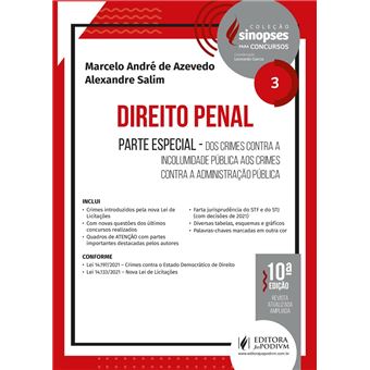 Sinopses Para Concursos - Direito Penal - Parte Especial - 1