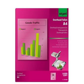 Sigel LF620 folha de acetato Transparente - 1