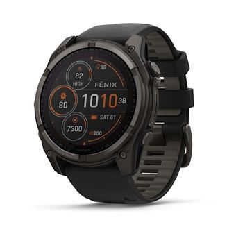 Relógio desportivo Garmin fenix 8 | 51 mm | Preto, Titânio - 1
