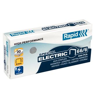 Pacote de Agrafos Rapid 66/6 | Aço inoxidável - 1