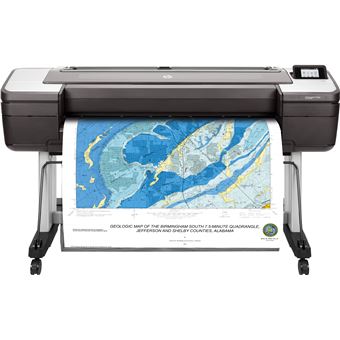 Impressora de Grande Formato HP Designjet DesignJet T1700dr 44-in PostScript Printer | Preto - 1