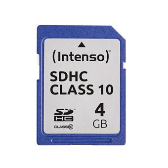 Cartão de Memória Intenso 4GB SDHC | Preto - 1