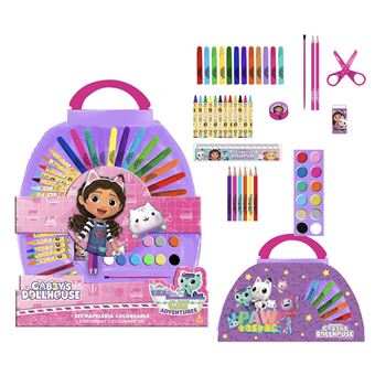 Conjunto Escolar Gabby'S Dollhouse com 50 Peças - 1