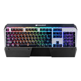 Teclado Gaming com Fios COUGAR Gaming Attack X3 RGB | Prateado - 1
