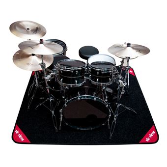 Tapete de Tambor Vic Firth Deluxe Drum Rug | Preto - 1