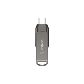 Unidade de Memória Usb Lexar JumpDrive LJDD400032G-BNQNG | Cinzento - 1