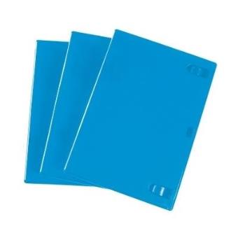 Hama Blu-ray Disc Double Jewel Case, 3 pcs./pack, blue - 1