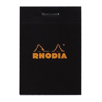 Caderno e bloco de notas Rhodia Head stapled pad N°10 | Preto - 1