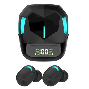 Auriculares Gaming Bluetooth True Wireless Klack G7S para Jogos - Preto - 1
