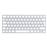 Teclado Wireless Apple MLA22 Prateado_0