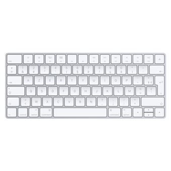 Teclado Wireless Apple MLA22 Prateado