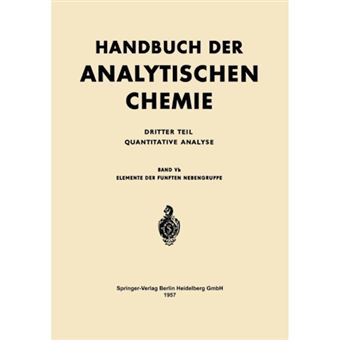 Elemente Der Funften Nebengruppe - Vanadin . Niob . Tantal - Paperback / softback - 1957 - 1