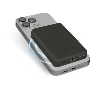 Power Bank SBS TEBB5000MAG1CK | 5000 mAh | Preto - 1