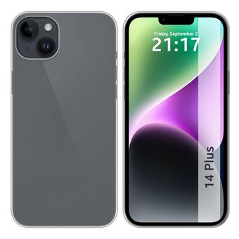 Capa Tumundosmartphone transparente de silicone gel TPU para iPhone 14 Plus (6.7) - 1