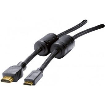 Hypertec 128271-HY cabo HDMI 2 m HDMI tipo A (padrão) HDMI Type C (Mini) Preto - 1