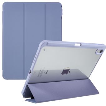 Capa PU + TPU transparente, à prova de gotas com apoio Magunivers para iPad Air (2022)/(2020) - roxo - 1