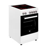 Cocina Beko FSS67000GW Placa Vitrocerámica 4 Zonas + Horno Eléctrico 4  Funciones 85x60 cm BlancoPuntronic