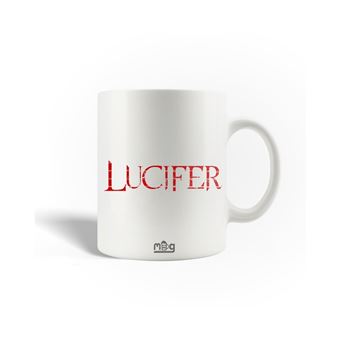 Caneca Maniacase Logotipo da série Lucifer vermelho - 1