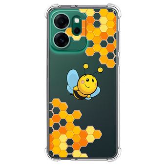 Capa Tumundosmartphone de Silicone à Prova de Choque para Oppo Reno 14 FS / 14FS 5G | Bee Design Drawings - 1