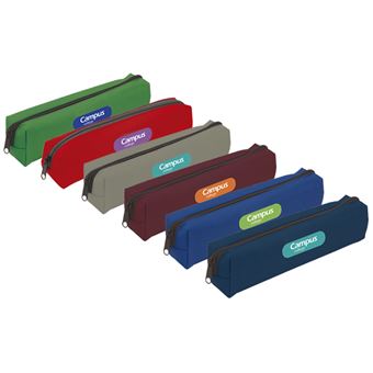 Estojo Campus Classic Quadrado1 Zíper - 1