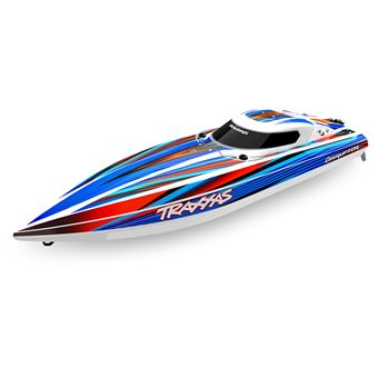 Barco Telecomandado Traxxas Disruptor: 26 Barco brushless VXL-4s Self-Righting | Azul - 1