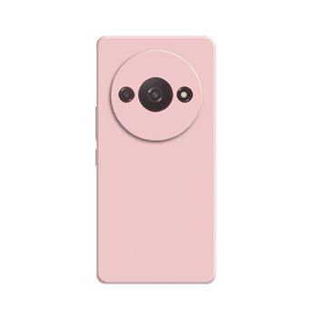 Capa Proteção Traseira Silicone GIFT4ME para Xiaomi Redmi A3 - Rosa - 1