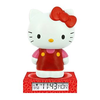 Candeeiro 3D com Despertador Hello Kitty - 1