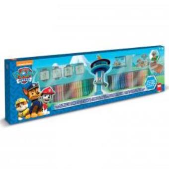 Kit com Carimbos e Canetas de Cor Patrulha Pata - 1