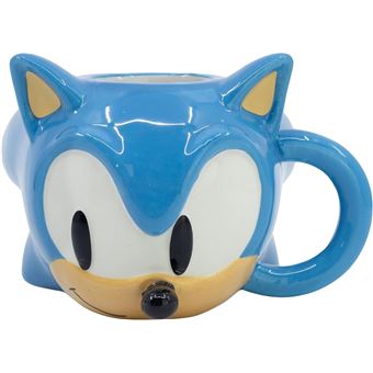 Caneca 3D Cabeça Sonic The Hedgehog | 400 ml - 1