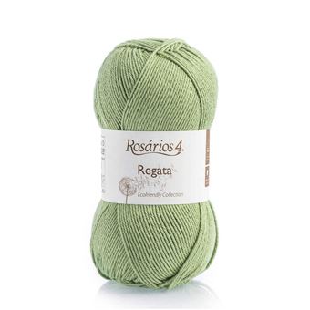 Fio de Tricot Rosários 4 Regata | 100G | Pistache - 1