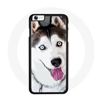 Capa Maniacase para Iphone 5/5S - Se Cão Husky Olhos Azul - 1