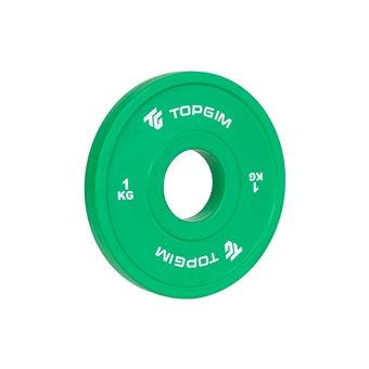 Disco Olímpico Fraccionado Topgim | 1kg - 1