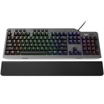 Teclado Gaming com Fios Lenovo Legion K500 | Idioma: Inglês US | Cinzento - 1