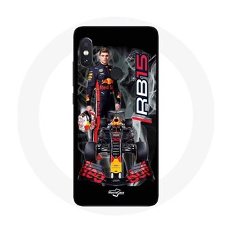Capa Maniacase para Xiaomiredmi Note 5 Pro Fórmula 1 Max Verstappen Piloto  F1 Red Bull 15 - 1