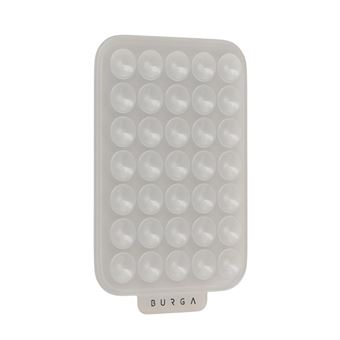 Placa silicone com ventosas BURGA StickPad transparente - 1