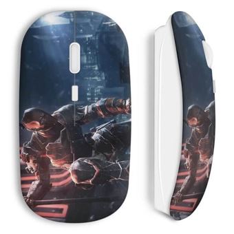 Rato Wireless Maniacase Robô Vermelho Sobre A Cidade - 1